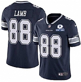 Nike Cowboys 88 CeeDee Lamb Navy With Est 1960 Patch Vapor Untouchable Limited Jersey,baseball caps,new era cap wholesale,wholesale hats